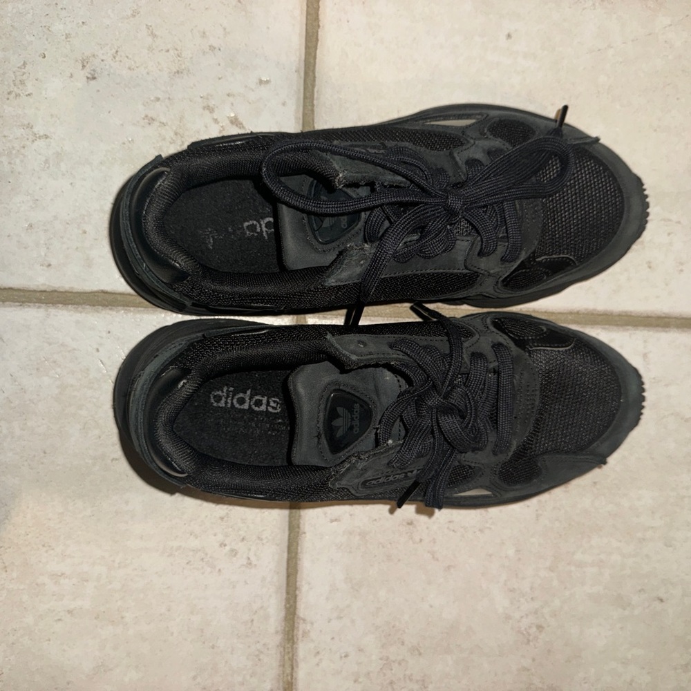 Adidas Kids Black Mesh Sneakers